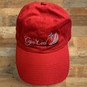 Cape Cod Old Spice Vibes Dad Hat Red OSFA
